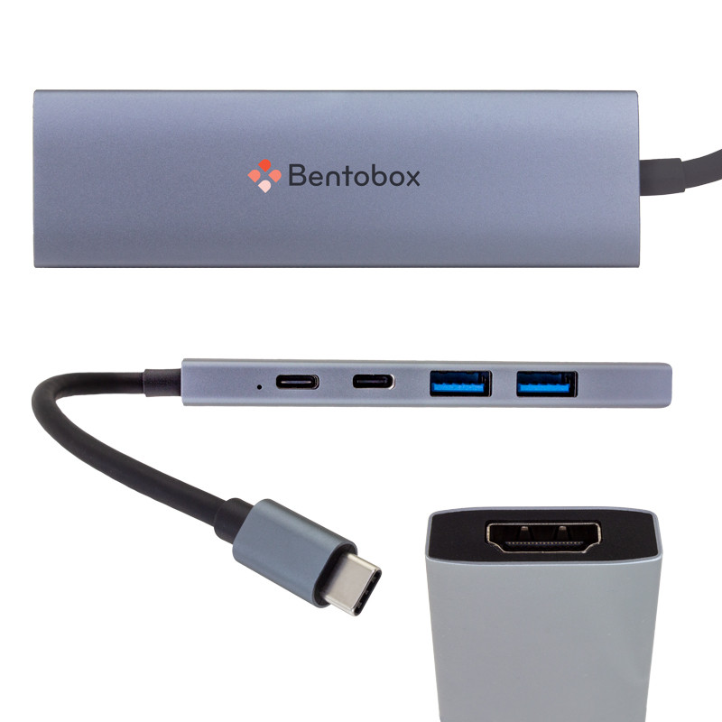 USB-C Hub 5-in-1 Multiport Adapter 100W PD and HDMI 8