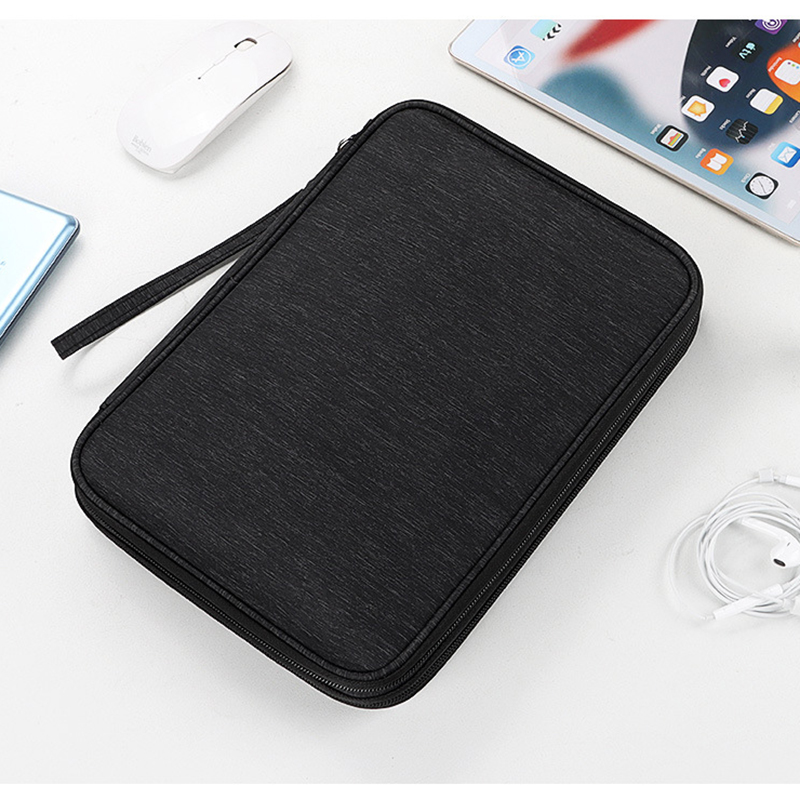 Waterproof Double-Layer Travel Cable Organizer Bag Electronic Accessories 14