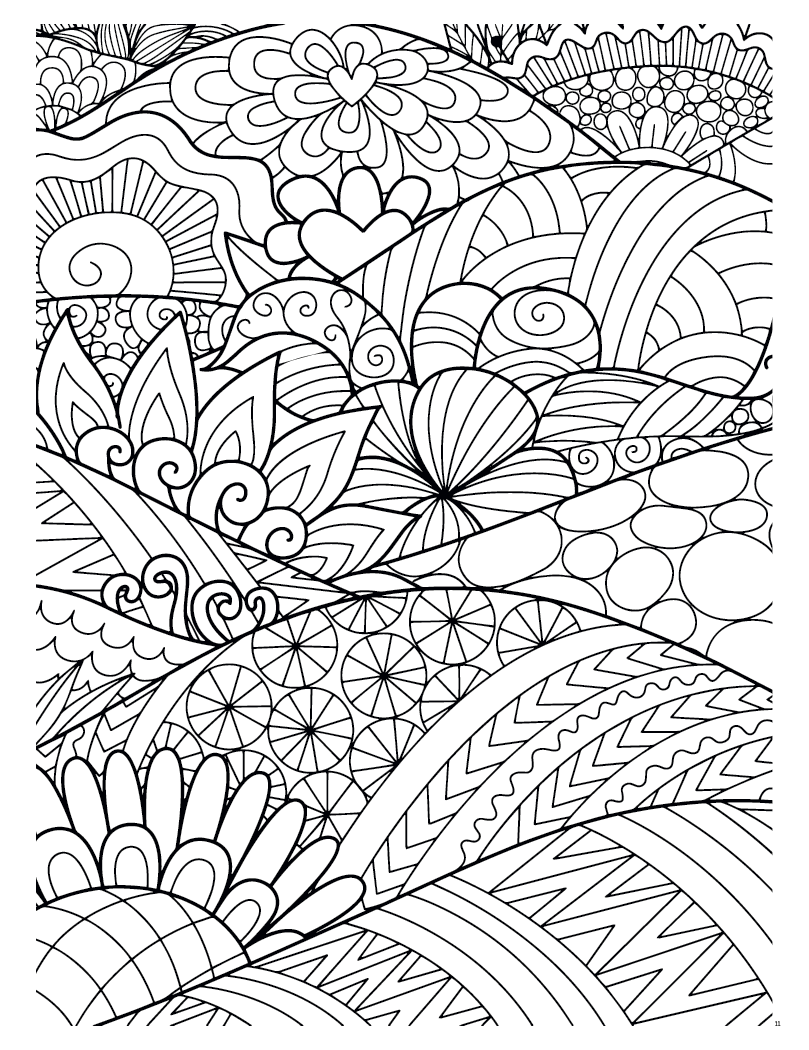 Good Value™ Adult Coloring Book Planner 3