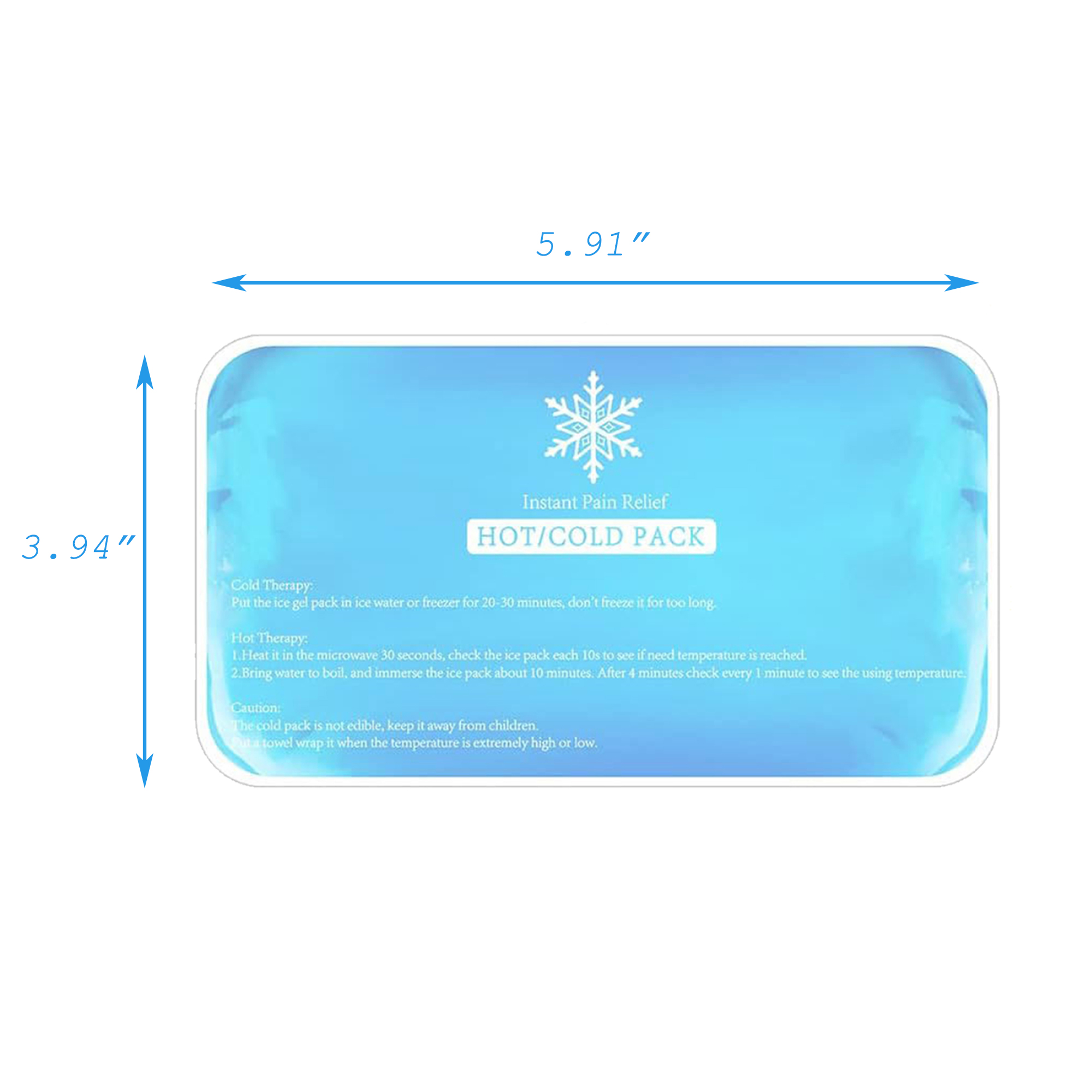 Square Cold Gel Packs 2