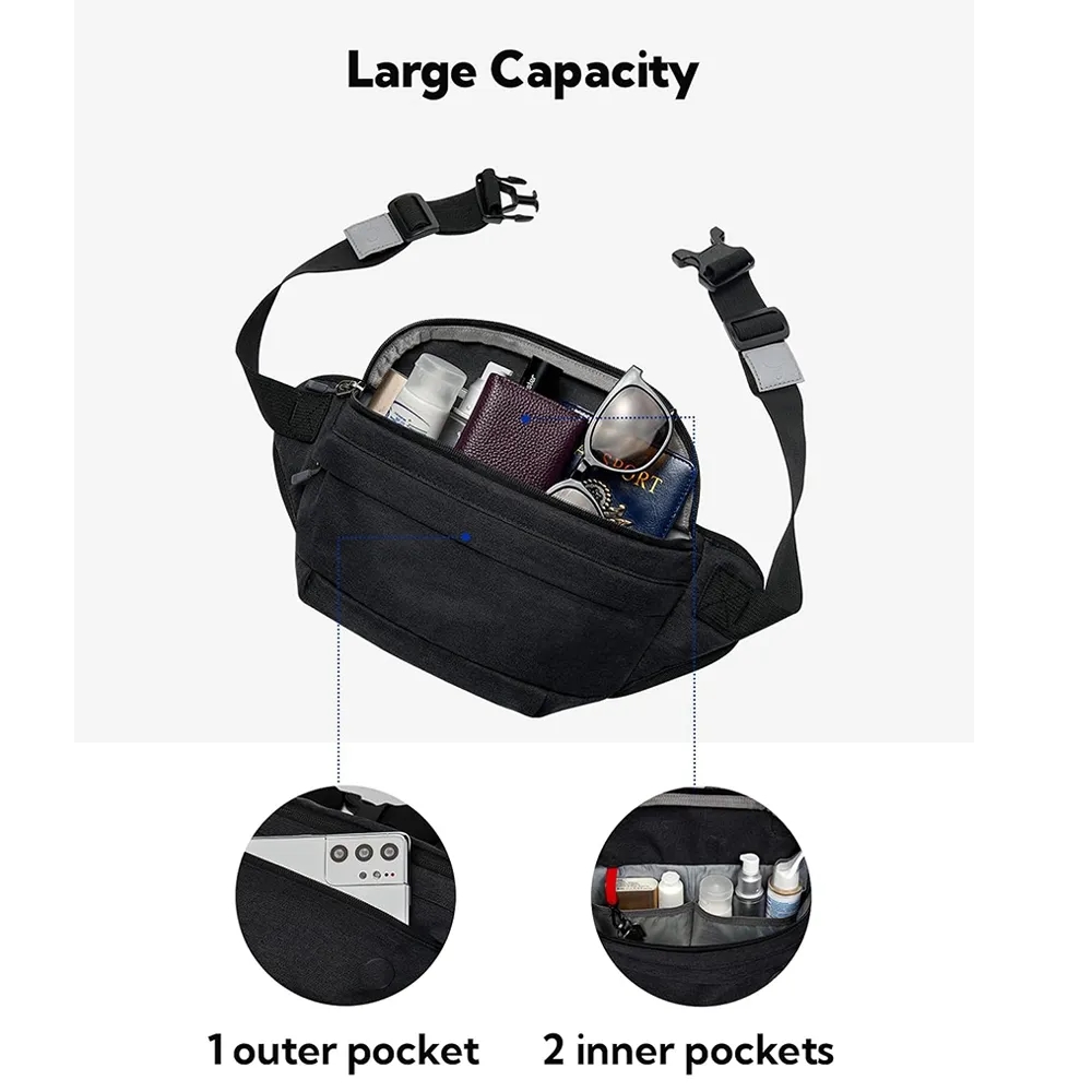 Waist Bag Fanny Pack for Running Walking Traveling 4