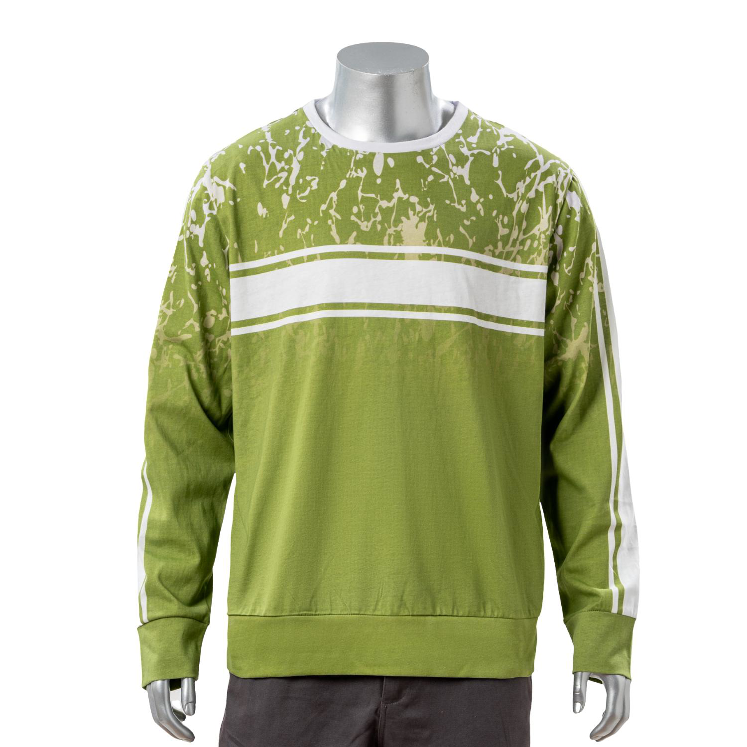 100% Cotton Full Color Reactive Digital Print Men's Sweatshirt - 7.4 oz 4