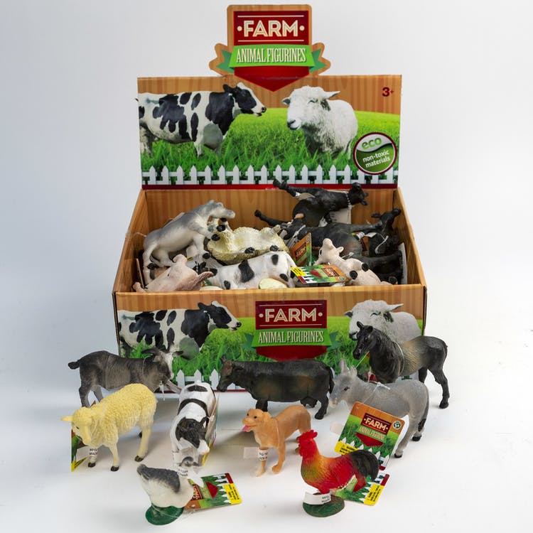 Plastic Farm Animal Figures - Assorted Ages 3+ 2