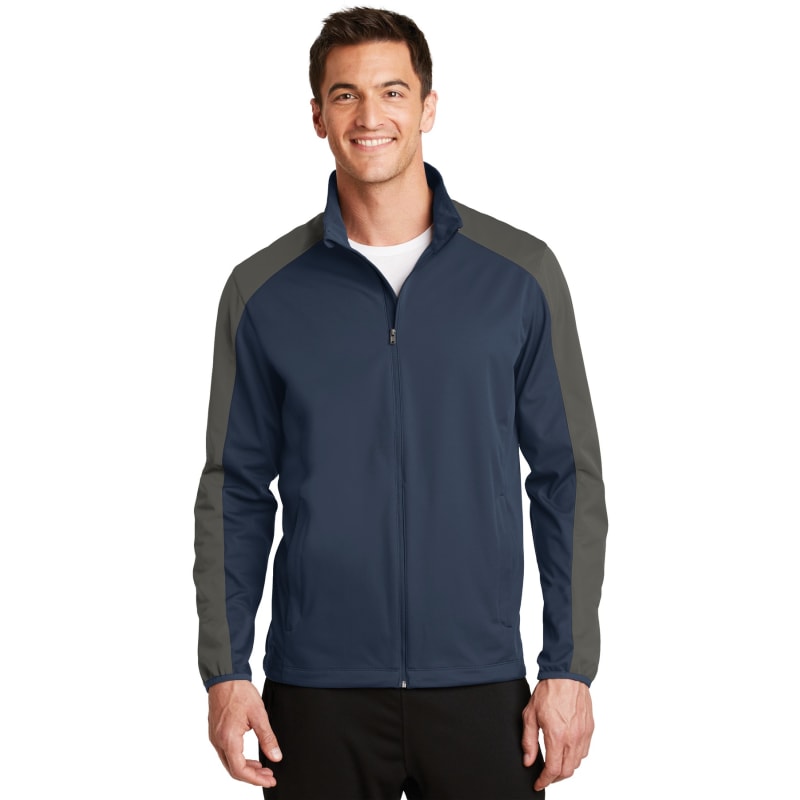 Port Authority Active Colorblock Soft Shell Jacket. 6