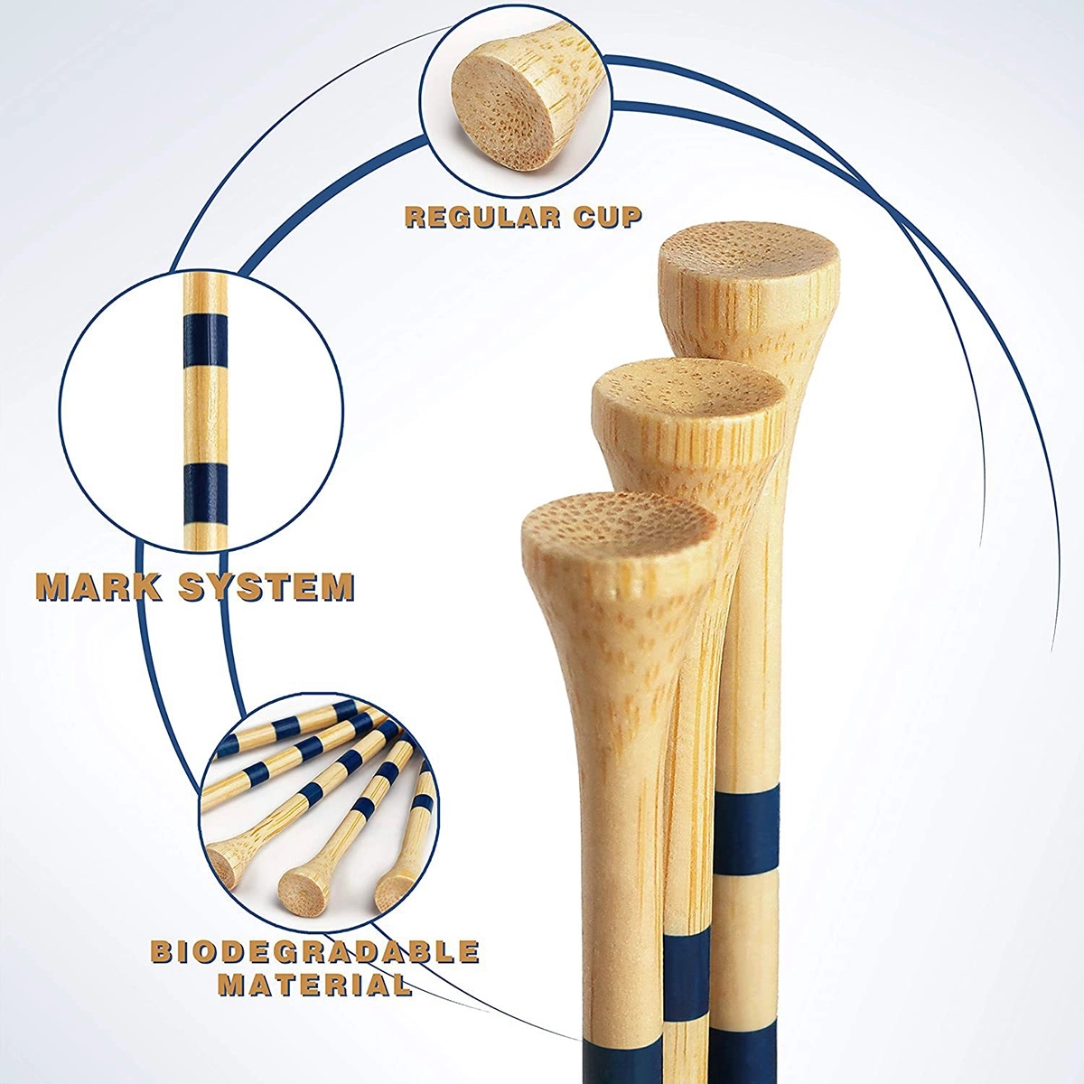 Bamboo Golf Tees 3