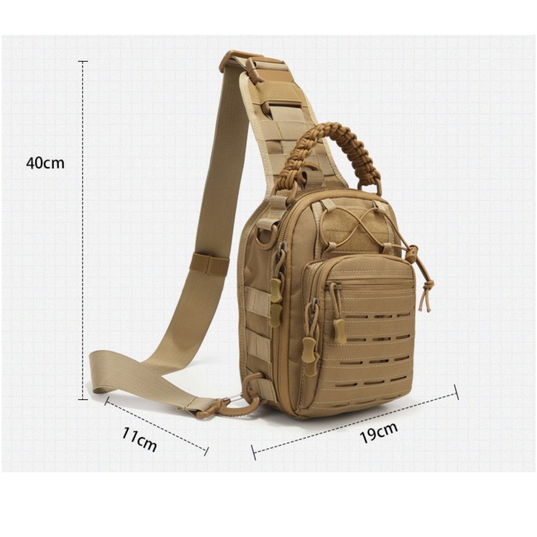 Sling Shoulder Backpack Tactical Bag 4