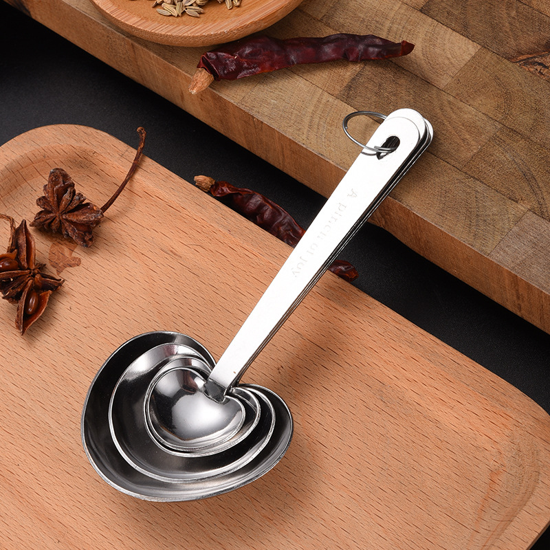 Heart Shape Measure Spoon 3