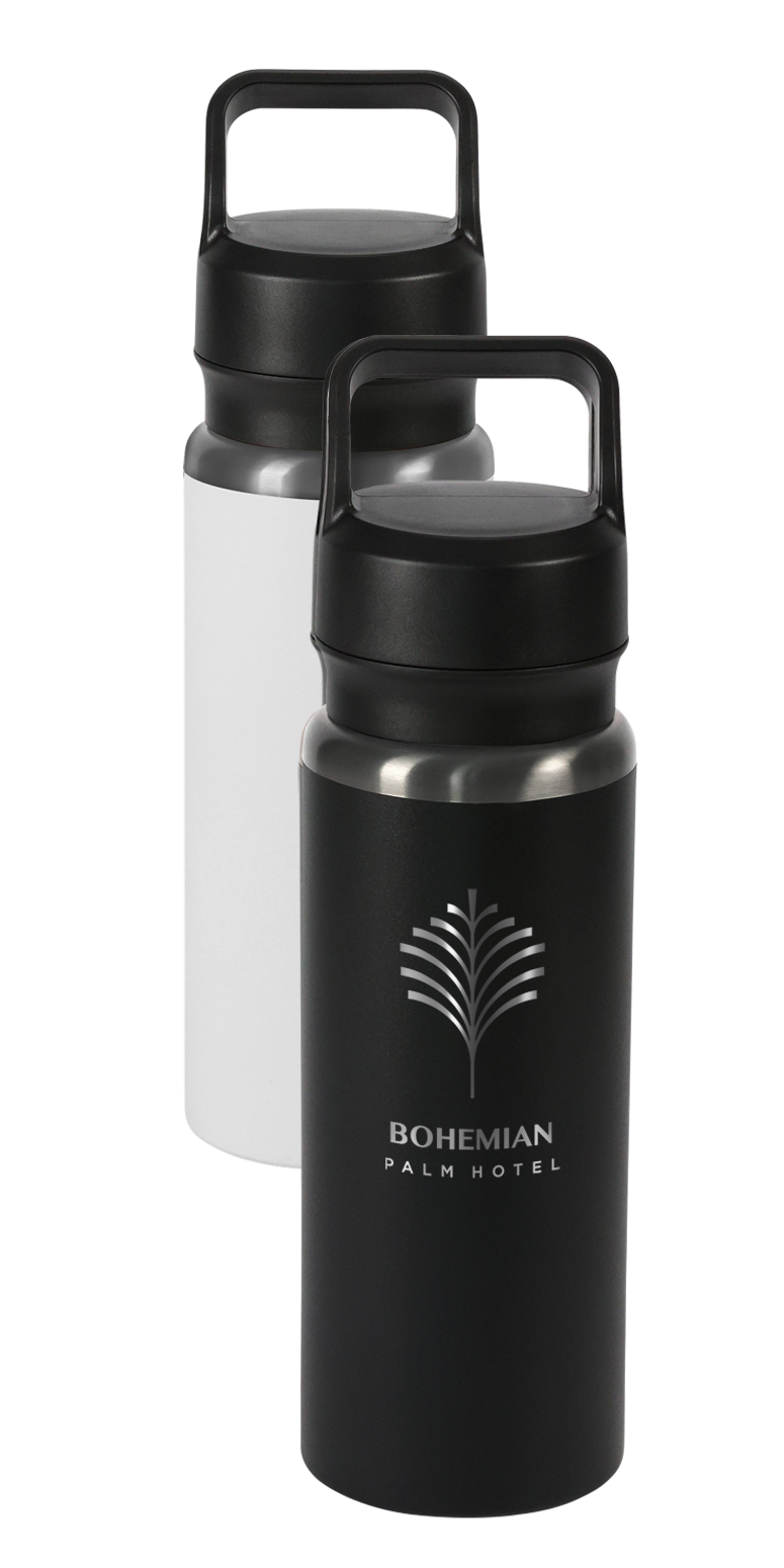 28oz Urban Peak® Dual Top BC Water Bottle, custom water bottle with logo imprint 15