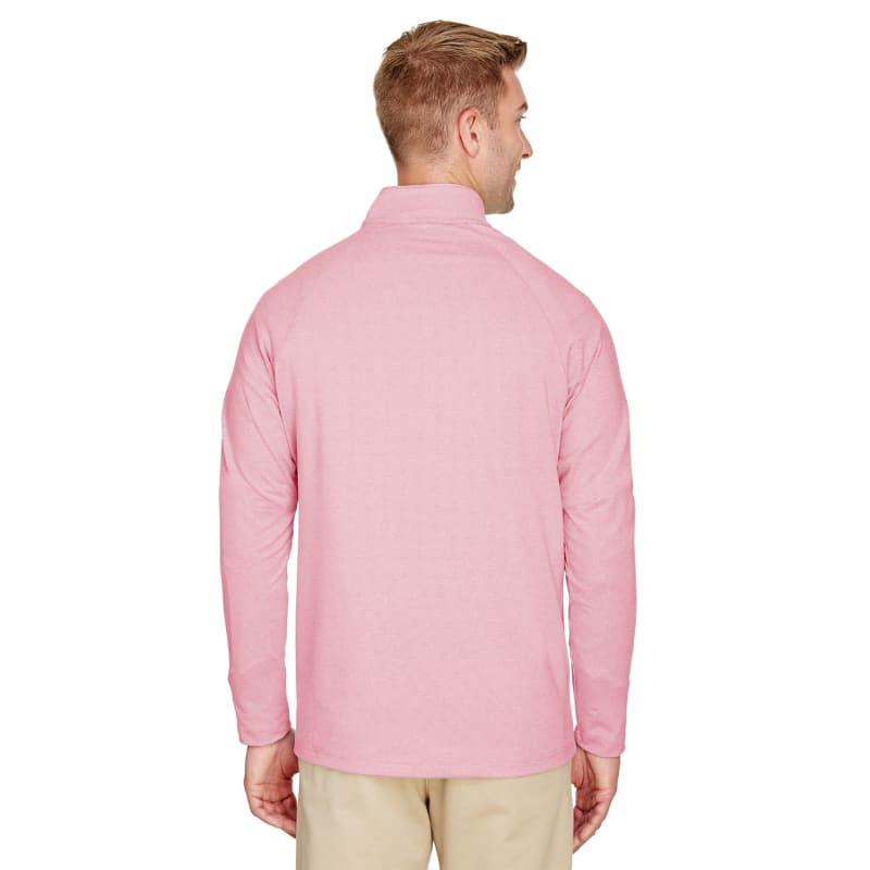 Devon & Jones CrownLux Performance™ Men's Clubhouse Micro-Stripe Quarter-Zip 8