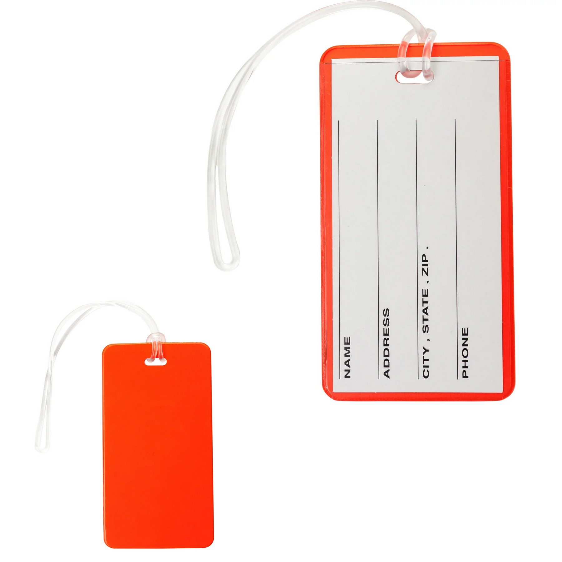 Custom Hi Flyer Travel Pvc Luggage Tags 7