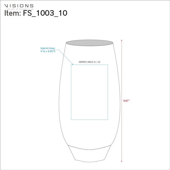 Volante Vase 10