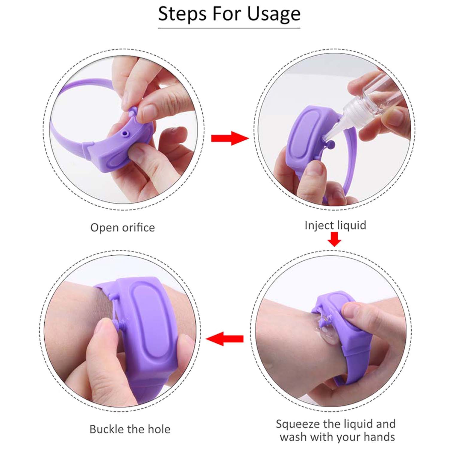 Sanitizer Bracelets 5