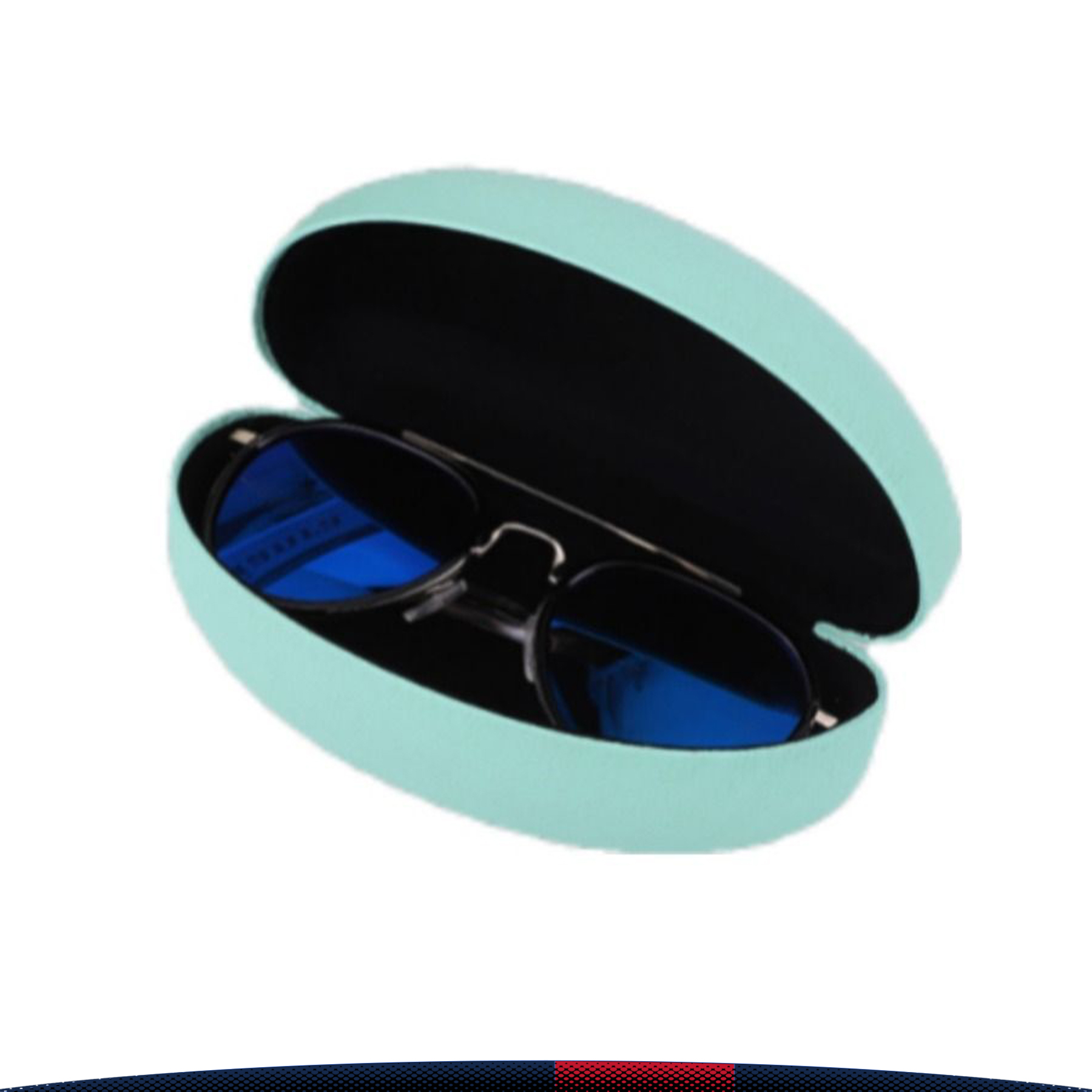 Semi Round Glasses Case 8