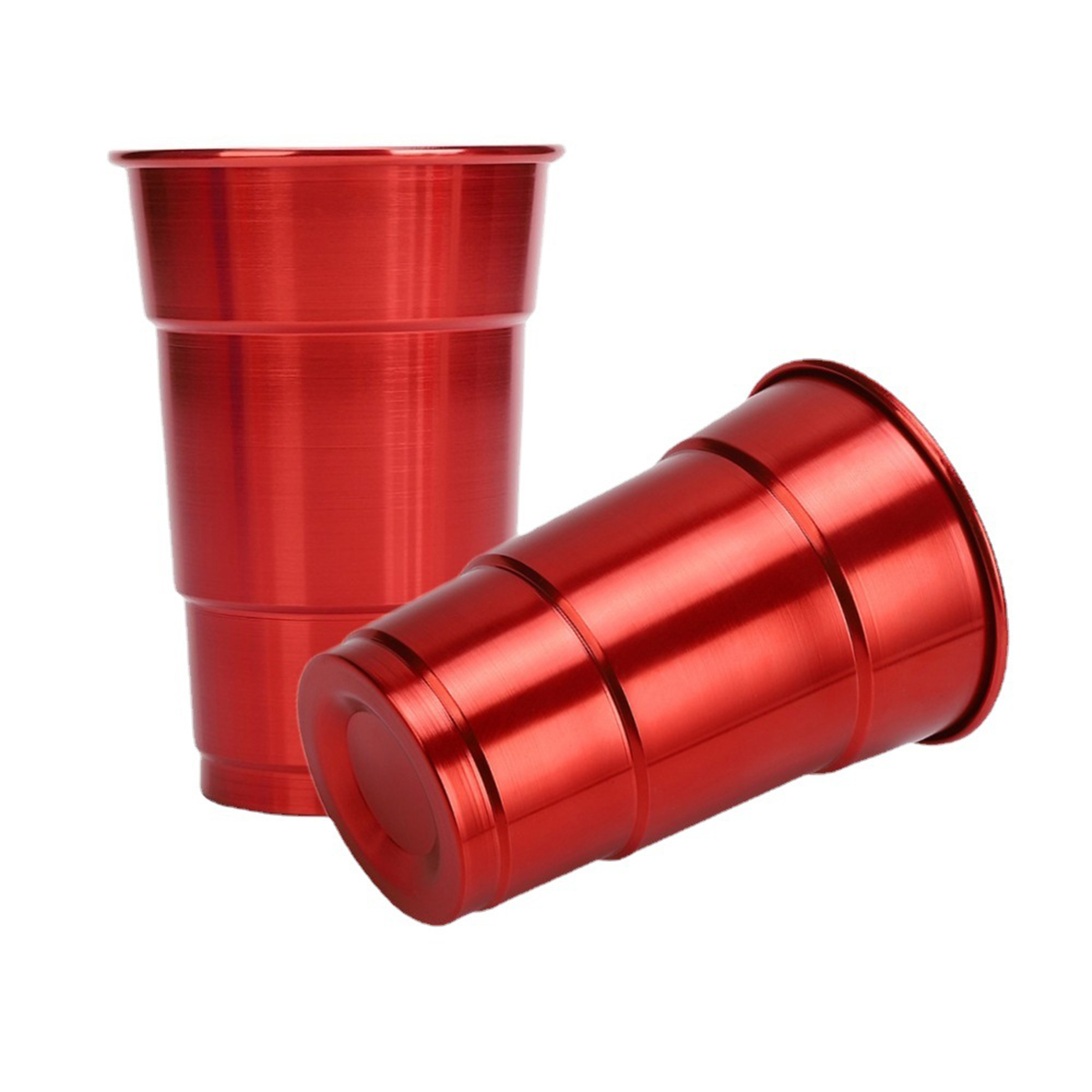 Aluminum 16 Ounce Reusable Sports Party Cup 4