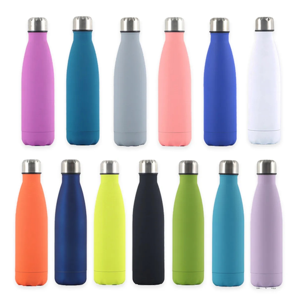 17 Oz. Insulated Water Bottle Bowling Shape Fitness 3