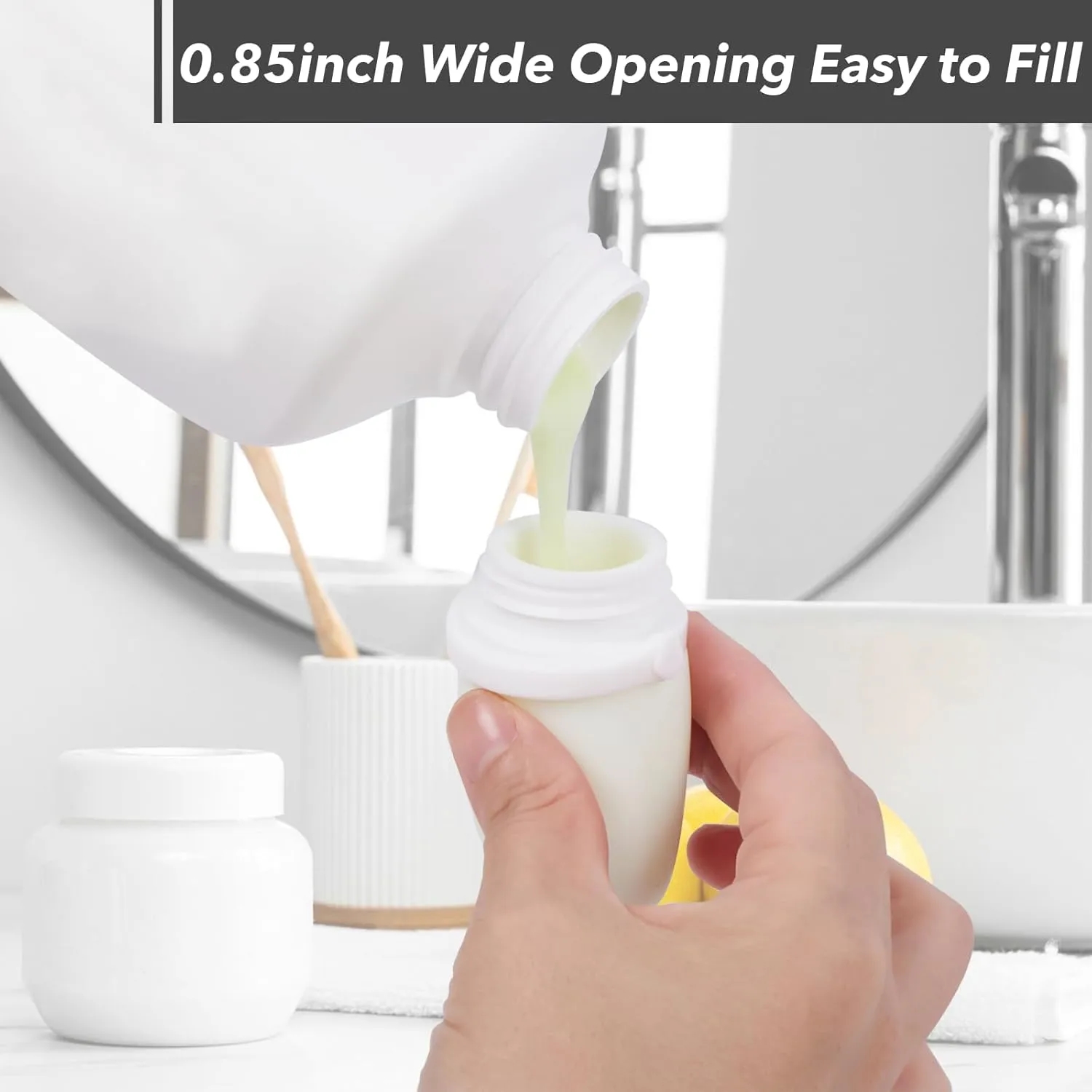 Silicone Travel Bottles For Toiletries 1