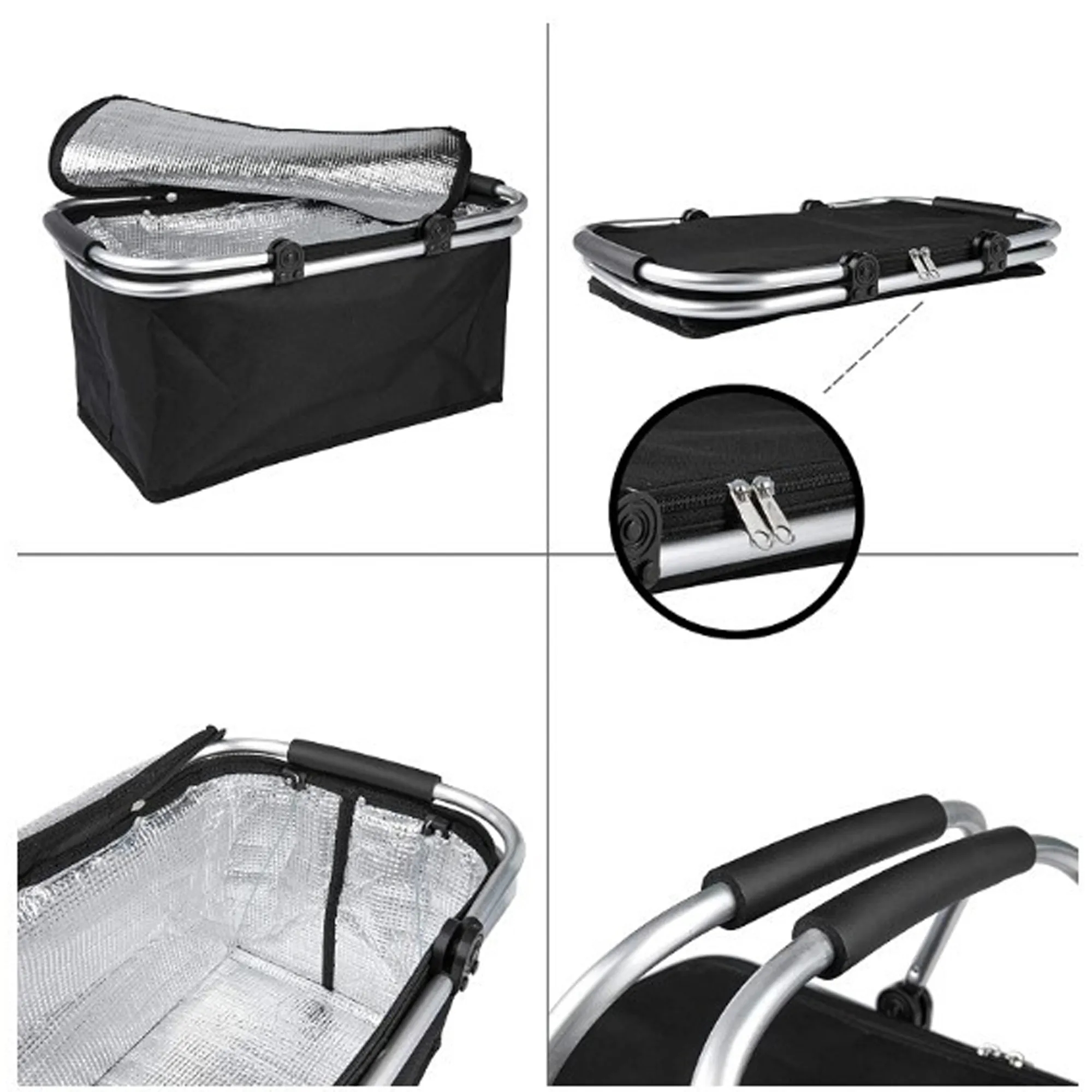 Outdoor Collapsible Picnic Basket 2