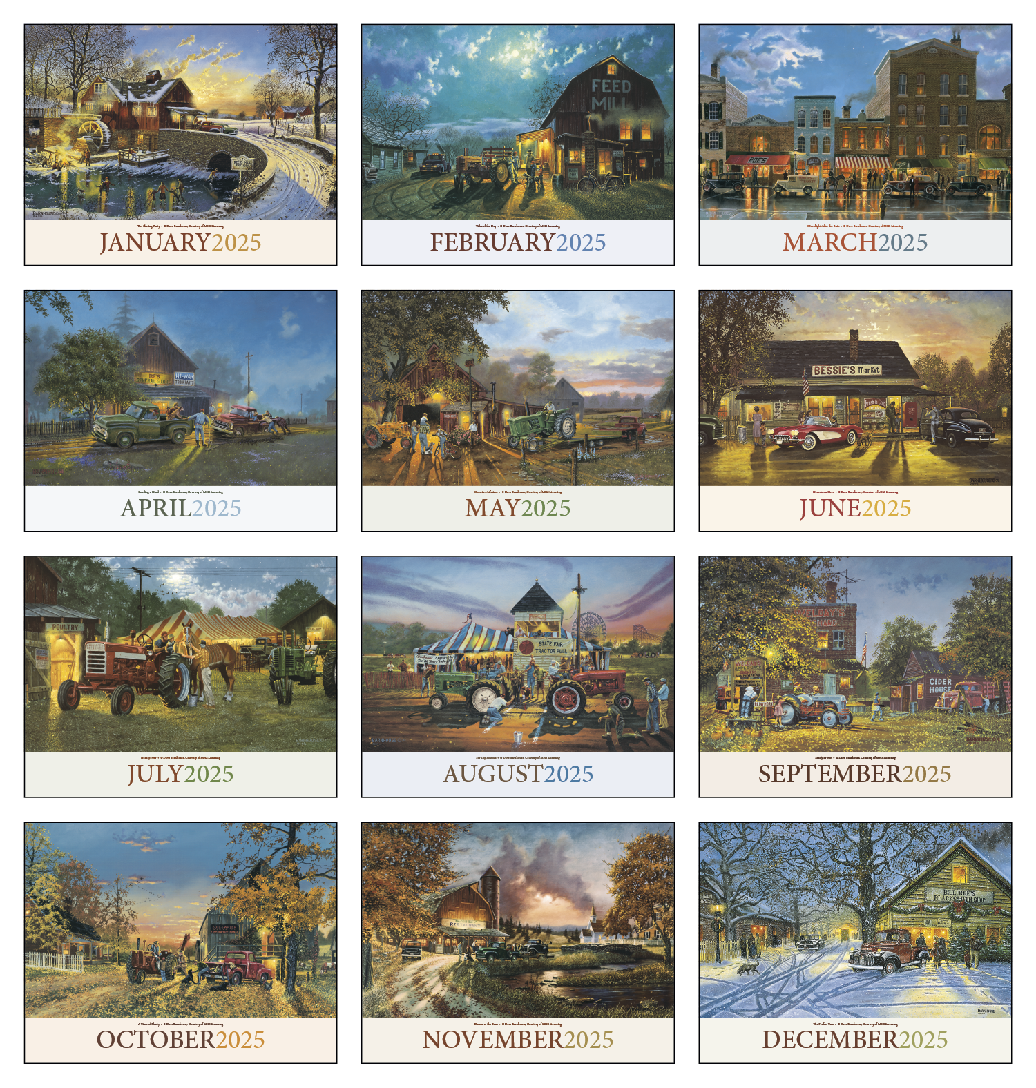 Triumph® Calendars Country Memories Calendar 36