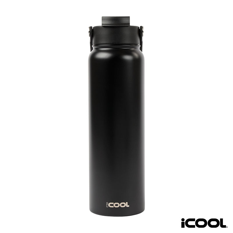 iCOOL® Glenwood 35 oz. Double Wall, Recycled Stainless Steel Water Bottle 24