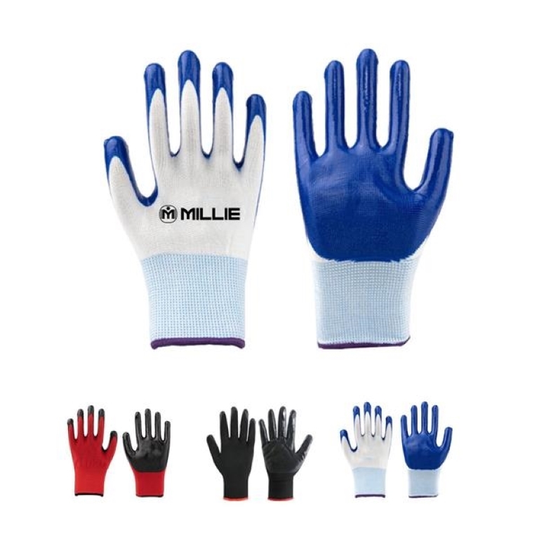 Wear-resistant Nitrile Dipped Gloves 2