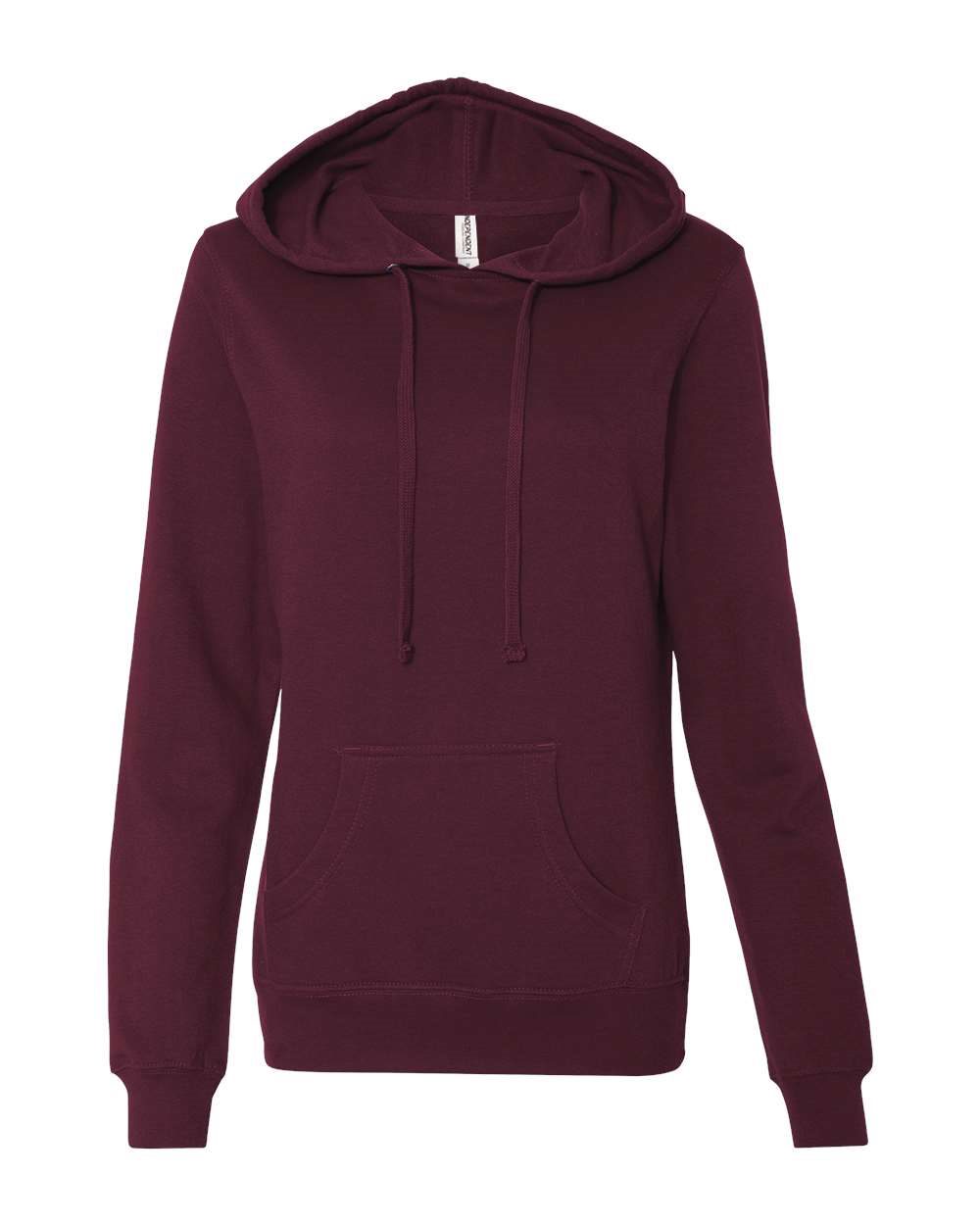 Women's Junior Fit Heavenly Fleece Lightweight Hooded Sweatshirt - SS650 2
