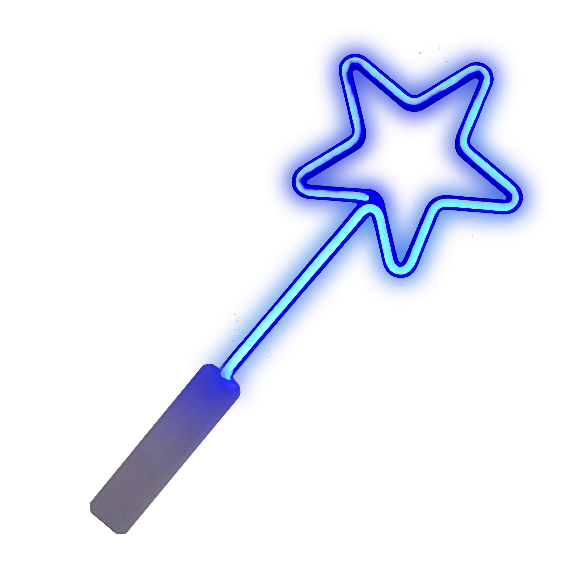 Blue Star Neon Wand 3