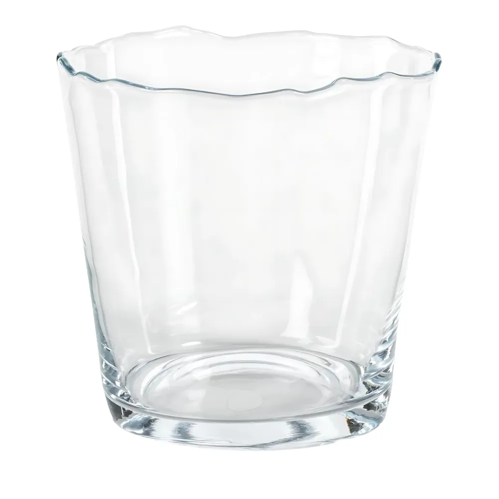 Wavy Glass Ice Bucket 3