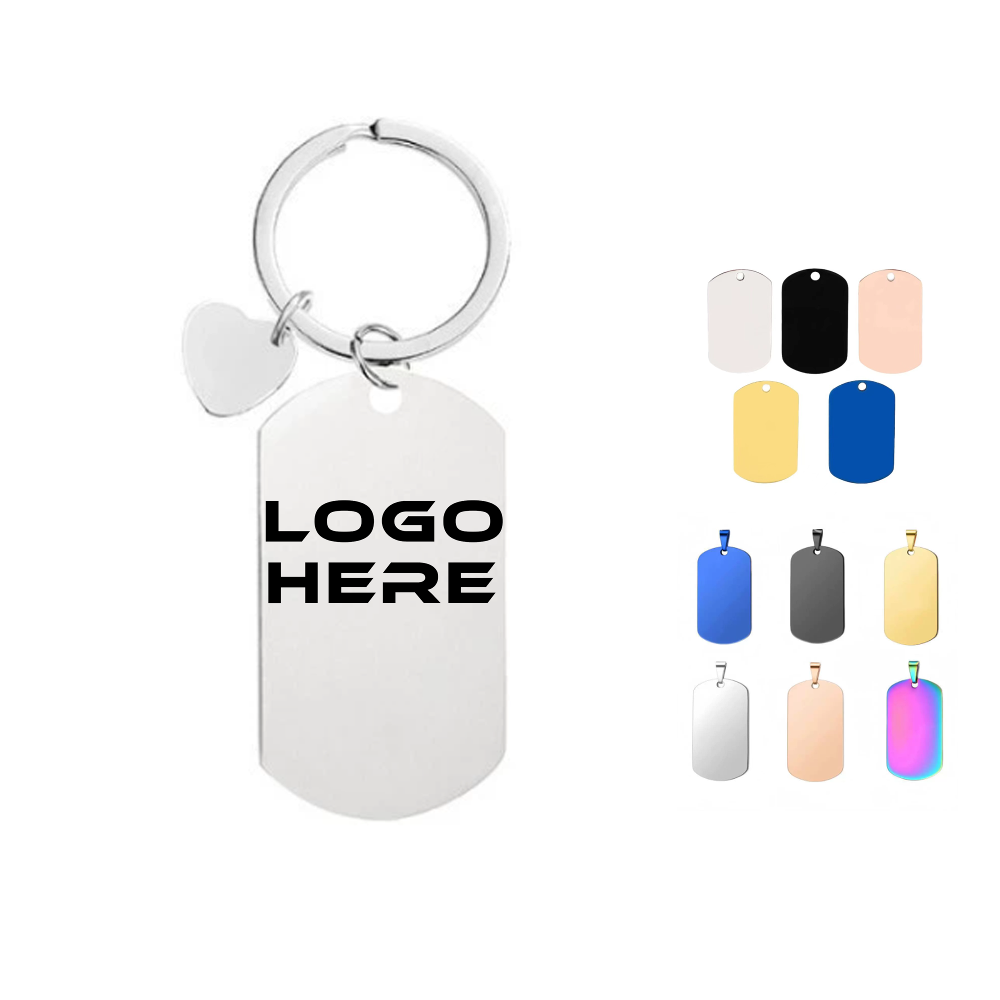 Custom Engraved Metal Key Ring 3
