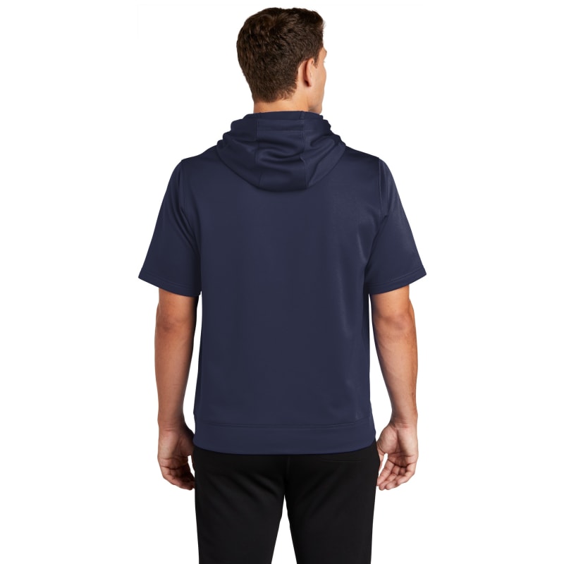 Sport-Tek Sport-Wick Fleece Short Sleeve Hooded Pullover., custom hoodie or sweatshirt with logo imprint 4