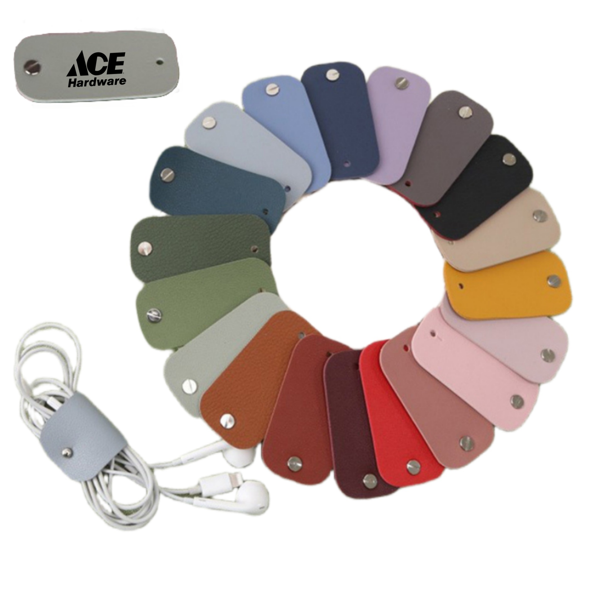 PU Leather Cord Organizer 3