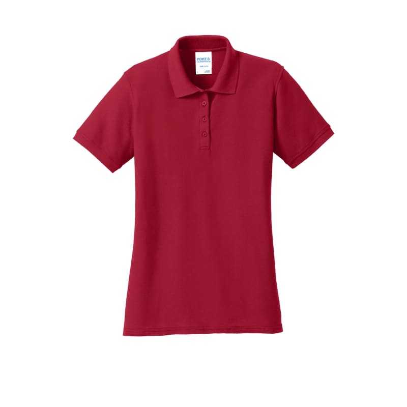 Port & Company Women's Core Blend Pique Polo. 21