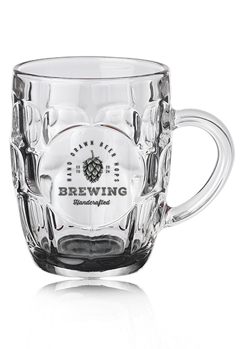 20 oz. ARC Britannia Glass Beer Mugs 3