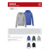 Men's ARGUS Eco Fleece Hoody 80