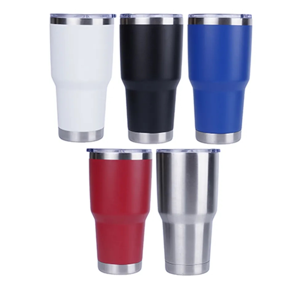 Eco-friendly Double Walled Stainless Steel Travel Coffee Mug 2