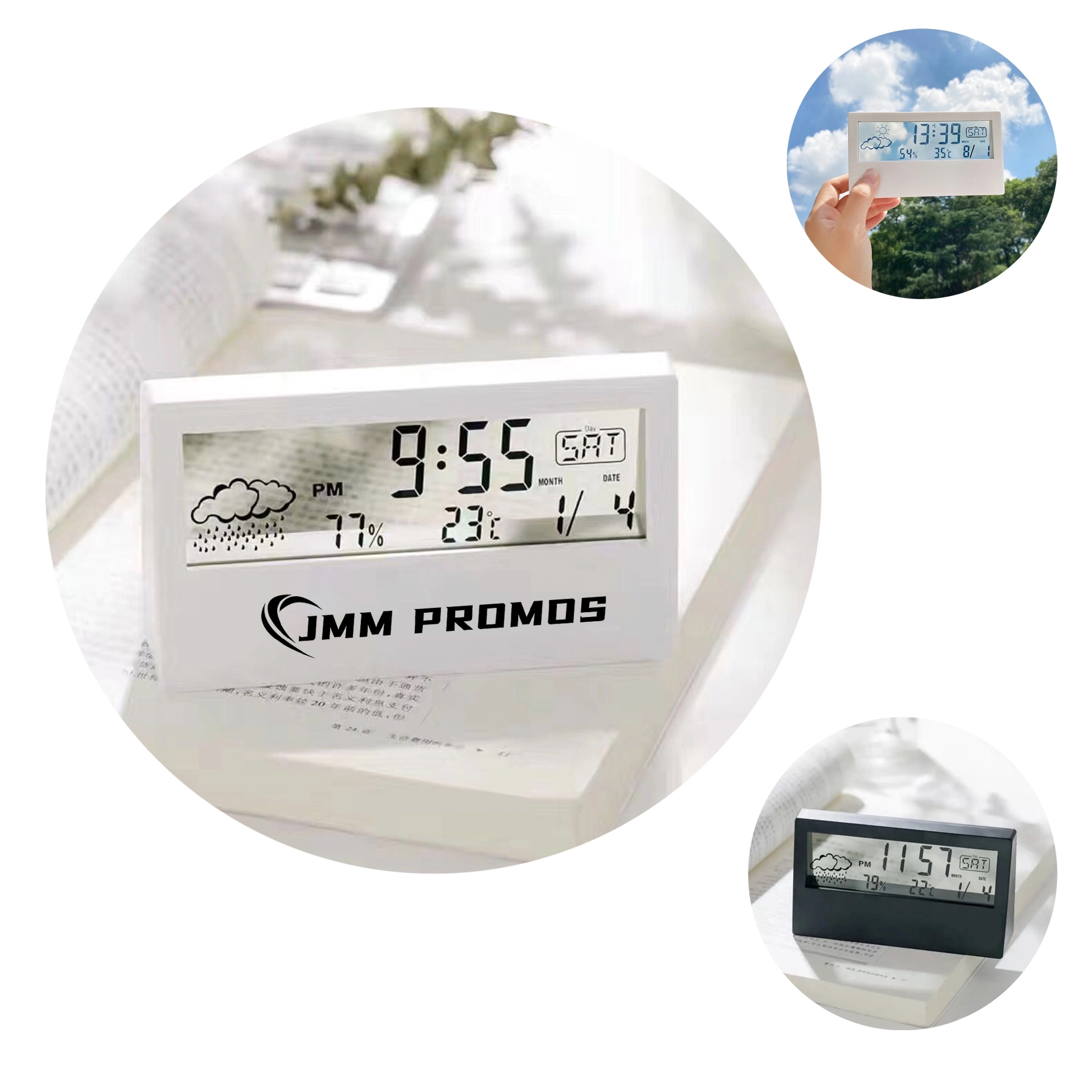 Transparent Led Temperature And Humidity Digital Display 1