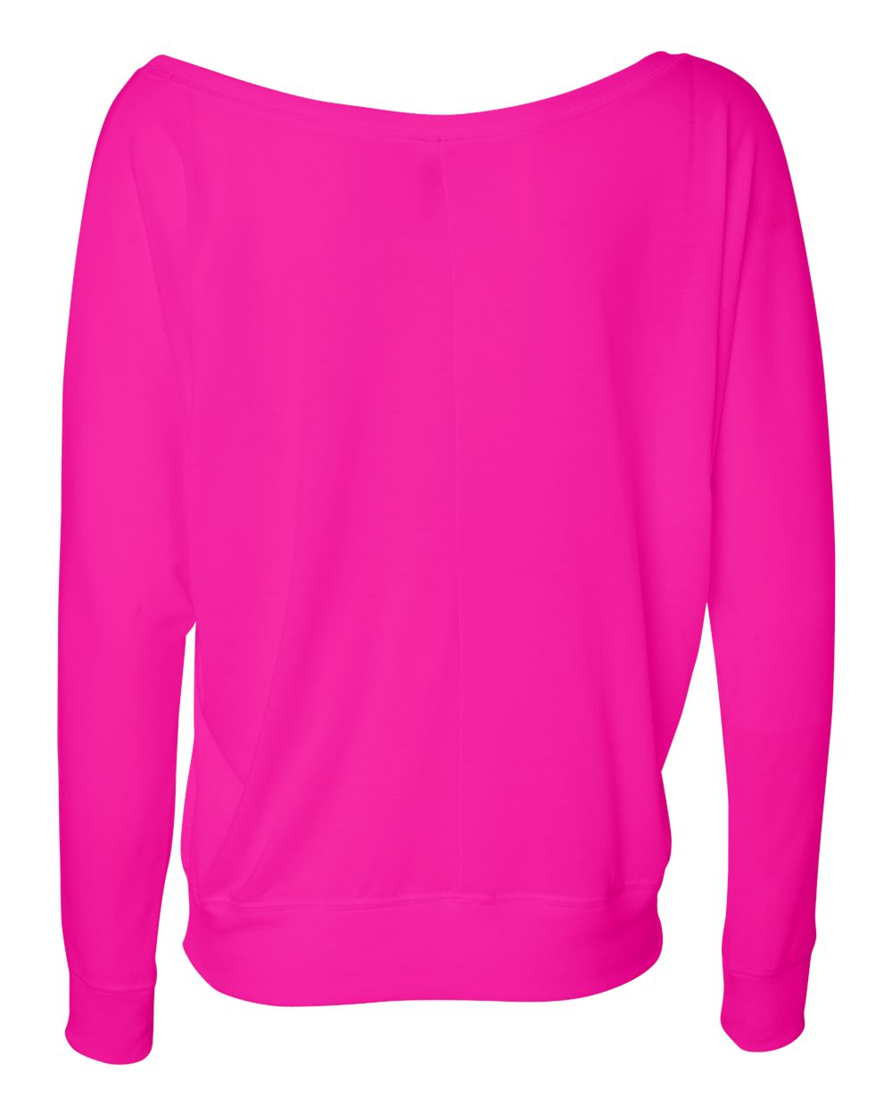Women's Flowy Off Shoulder Long Sleeve Tee - 8850 13