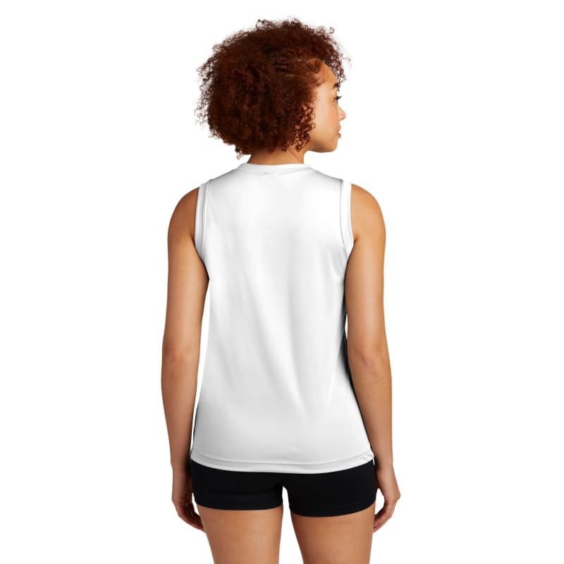 Sport-Tek Women's Sleeveless PosiCharge Competitor V-Neck Tee. 12