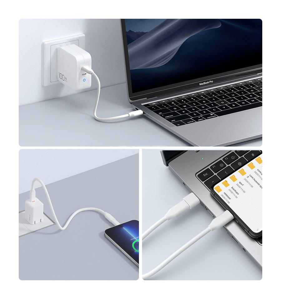 Multifunctional charging data cable business card holder storage box 3