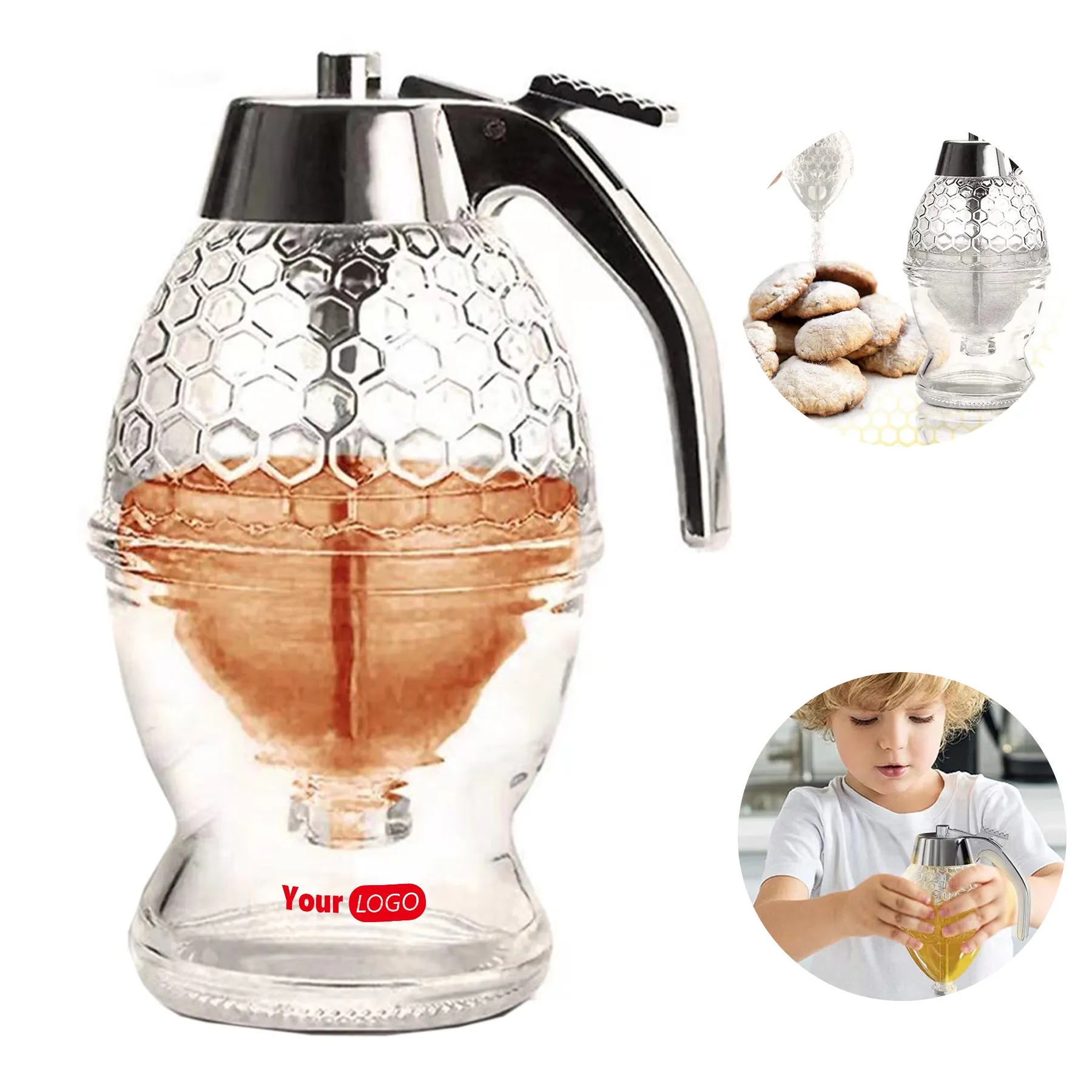 Plastic Syrup Juice Dispenser 2
