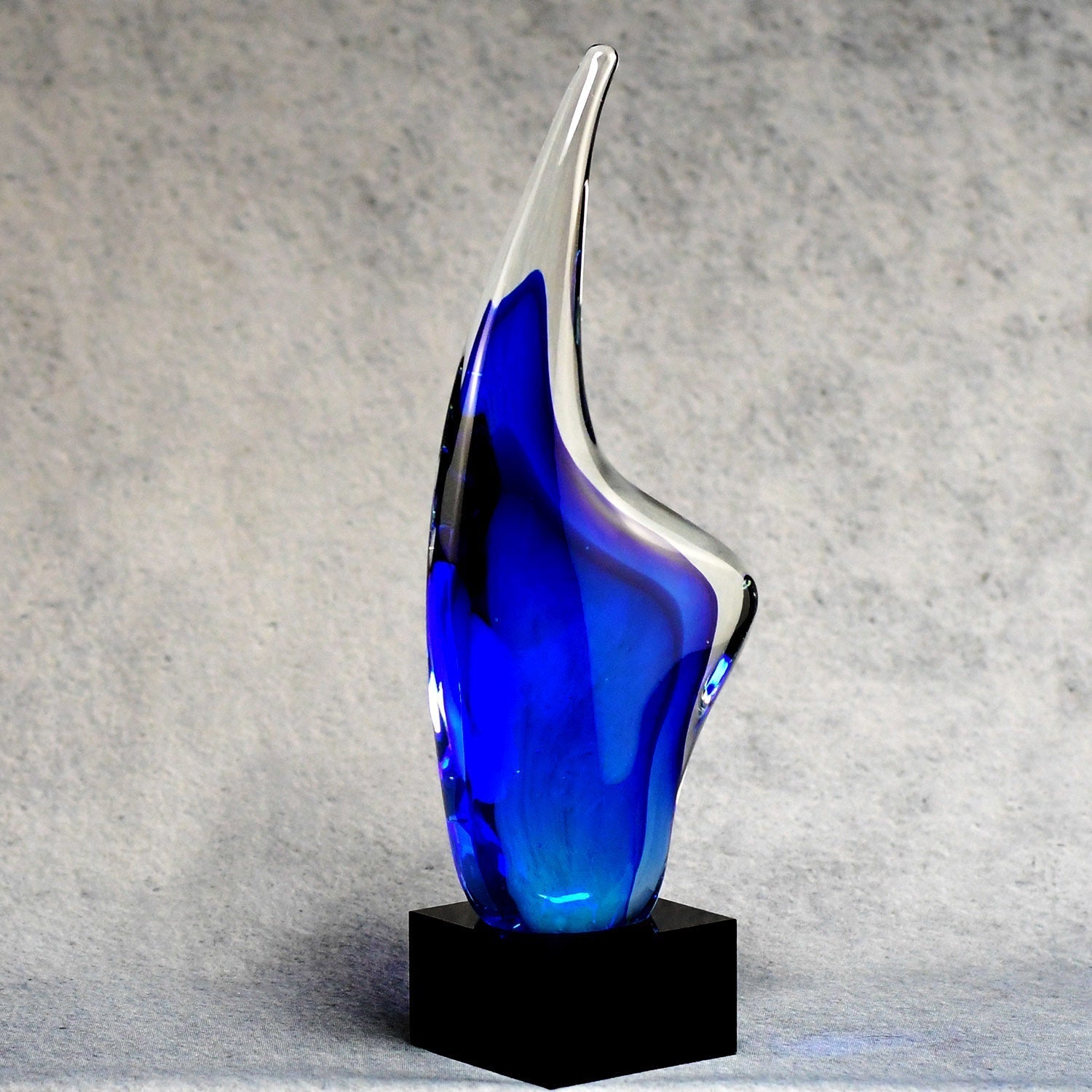 Blue Crystal Teardrop 1