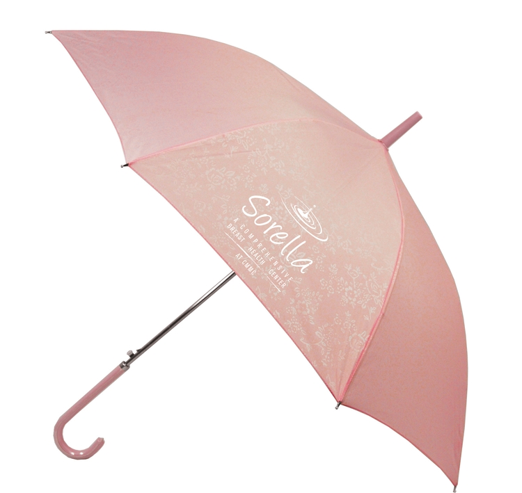 The 47" Auto Open Floral Pattern Ladies Umbrella 2