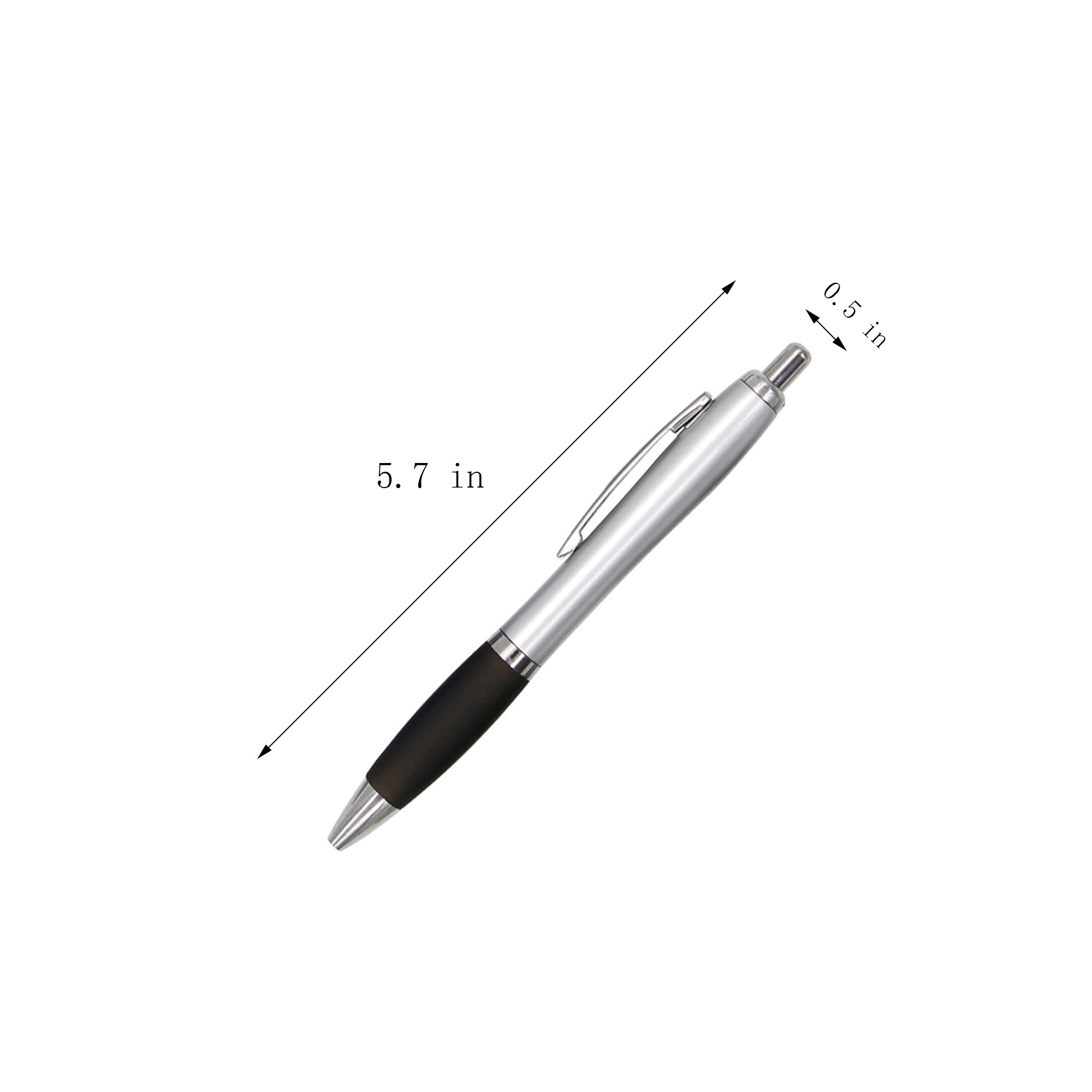 Push-button Plastic Ballpoint Pen 4