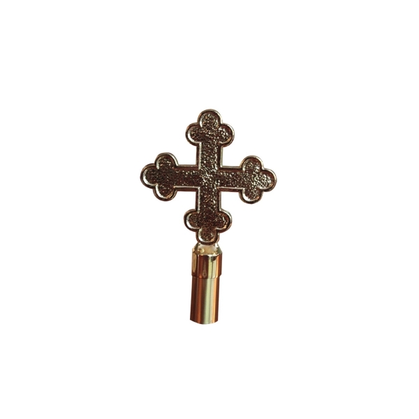 Bottony Cross Ornament Top with Adaptor 2