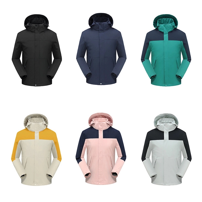 Waterproof Detachable 2-layer Hiking Jacket & Outdoor Coat 7