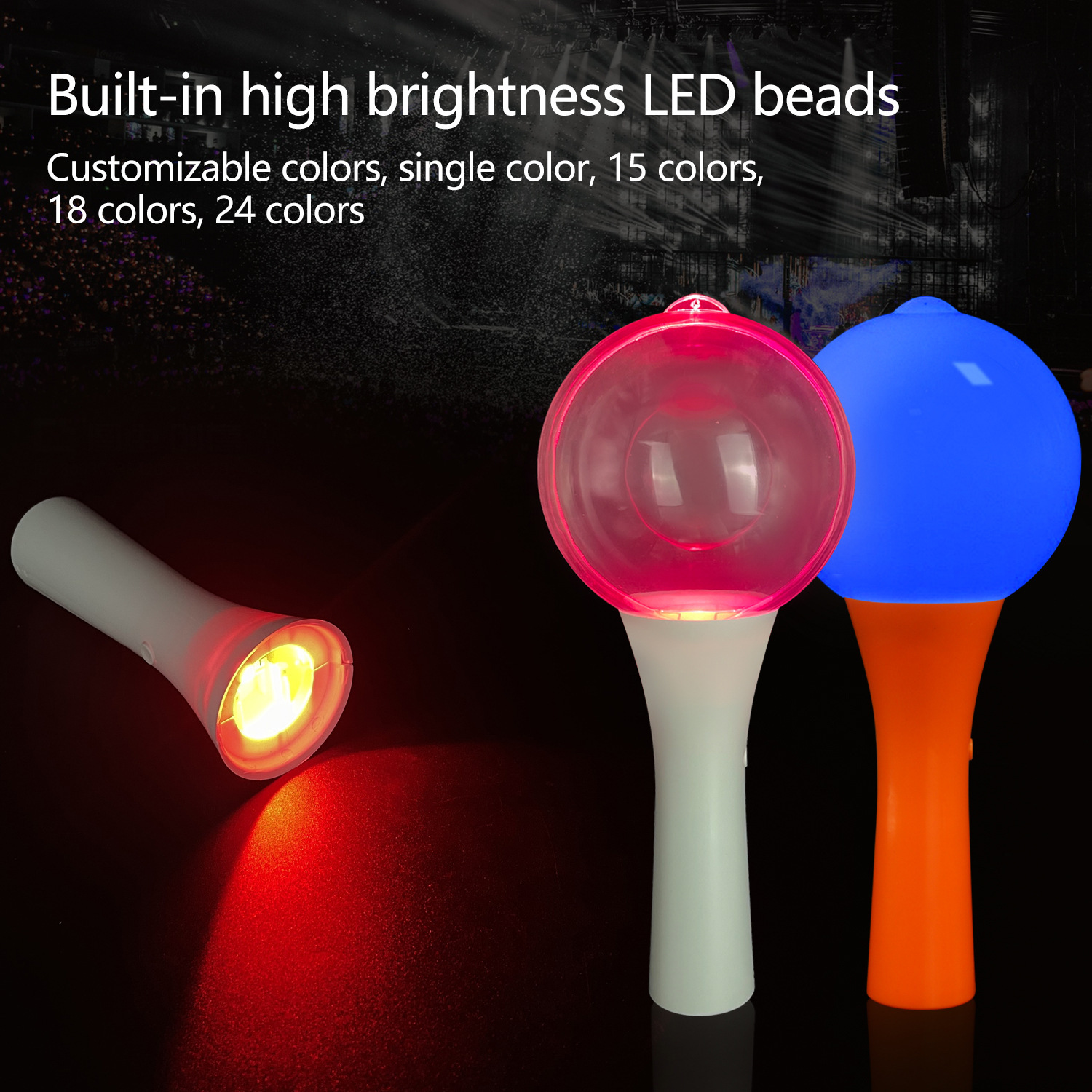 Customized Events Party Diy Acrylic Light Stick Concert K-pop LED Glow Stick 2