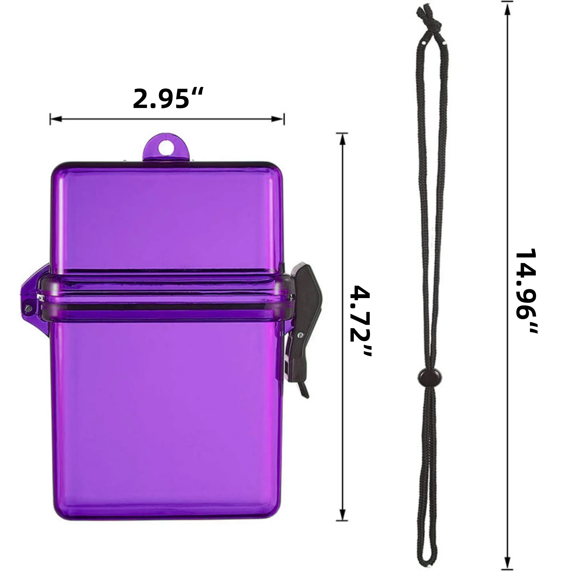 Multi-Function Lanyard Transparent Sealed Waterproof Case 2