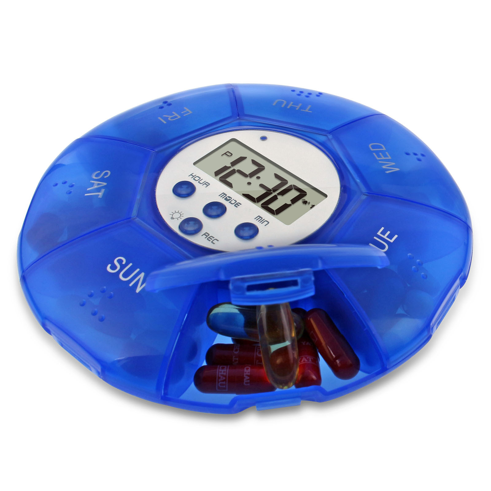 Week Pill Box With Timer 1