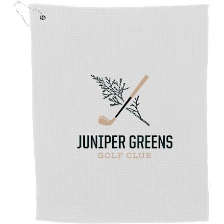 15" x 18" Recycled 200g Microfiber Waffle Towel 21