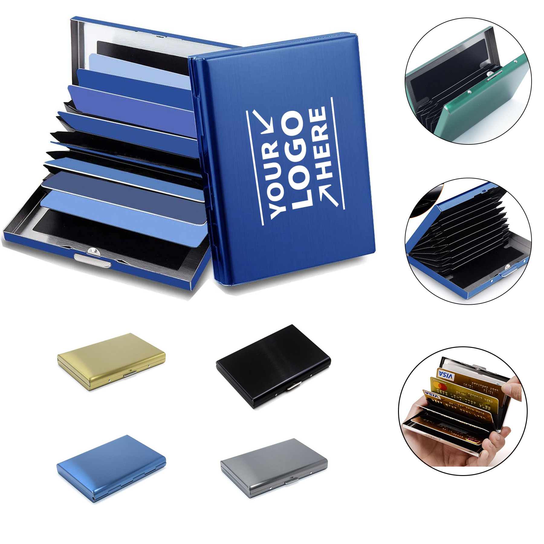 Accordion Bussiness Card Case 2