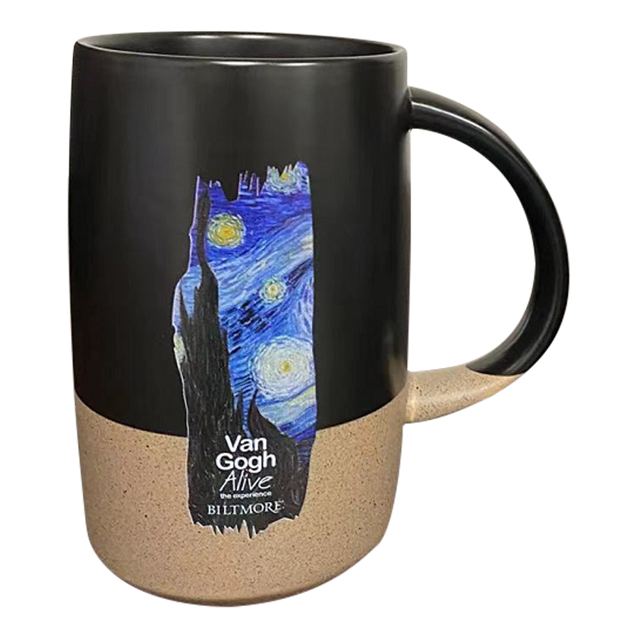 Imari 17oz Two-Tone Ceramic Mug with Smooth Finish and Sandstone Base 12